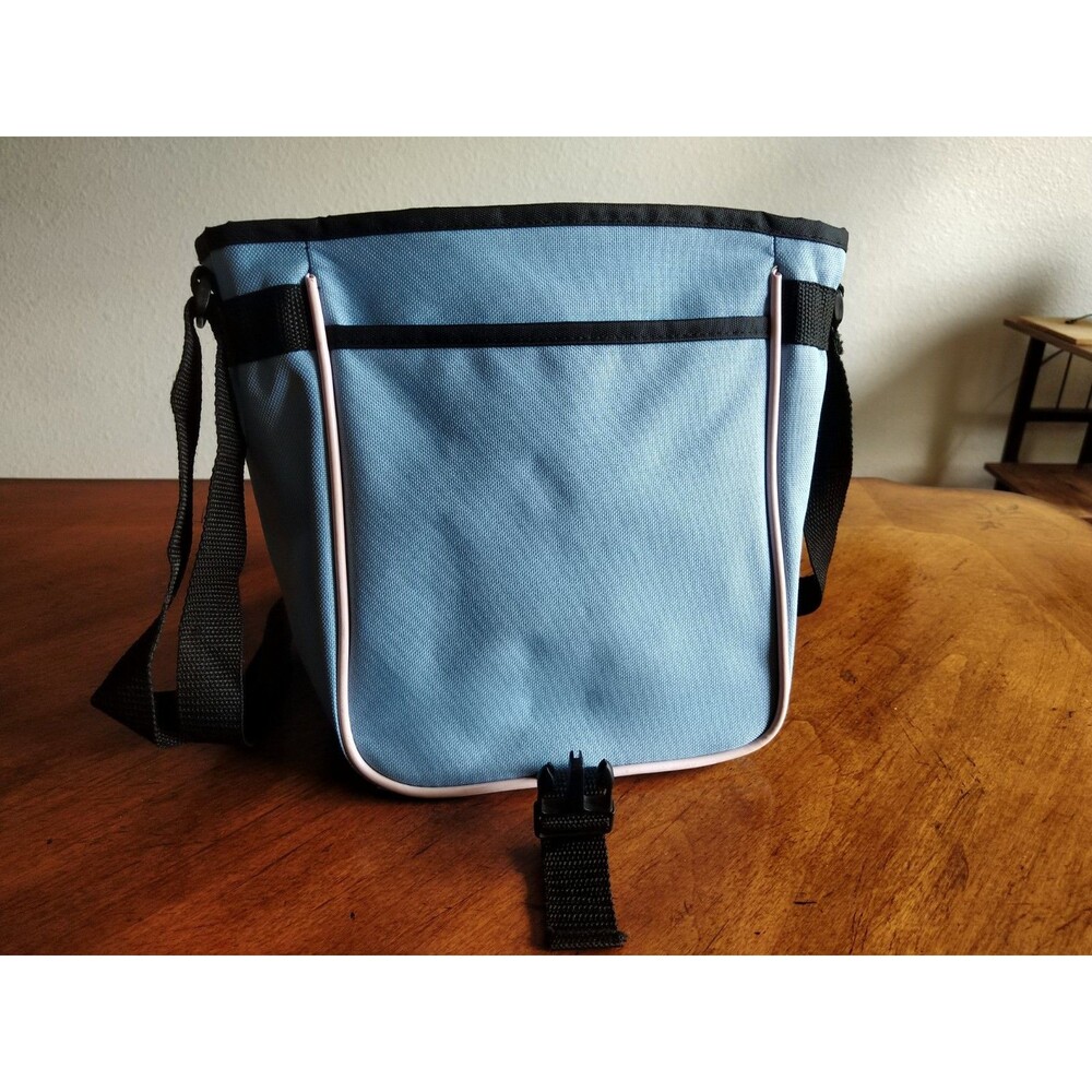 Vtg Y2K Happy Bunny Messenger Bag Jim Benton Make Stupid People Shut Up Clean - Picture 9 of 16